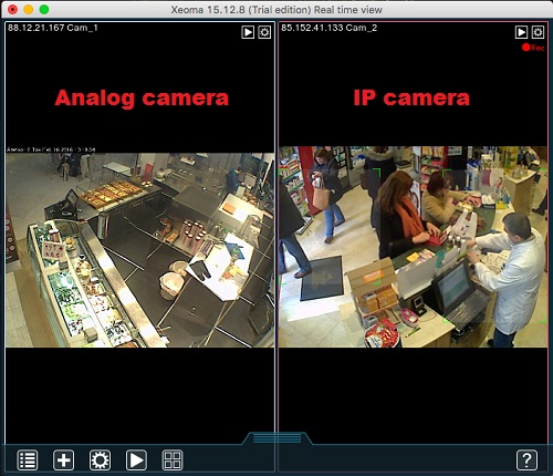 Video surveillance server