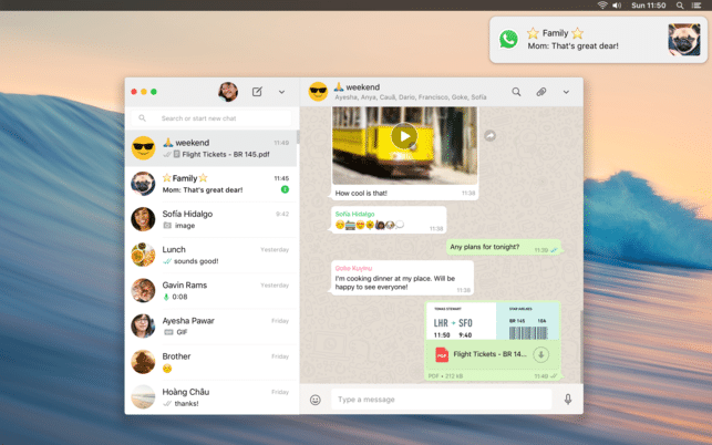 Third party apps for mac for whatsapp free